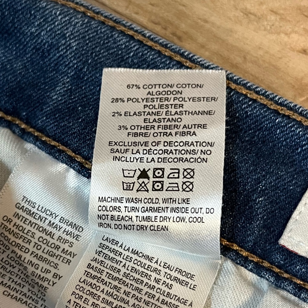 Lucky Brand Sweet Mid Rise Straight Jeans - Picture 5 of 9
